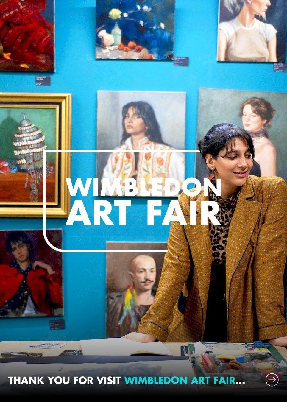 Wimbledon Art Fair 2025 Banner