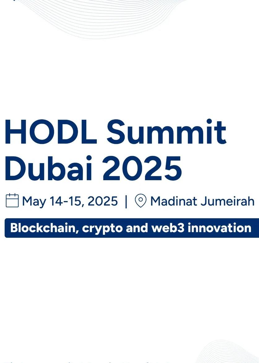 HODL Summit Dubai 2025