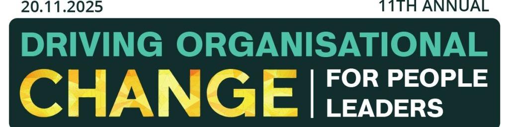 Driving Organisational Change For People Leaders Conference cover image