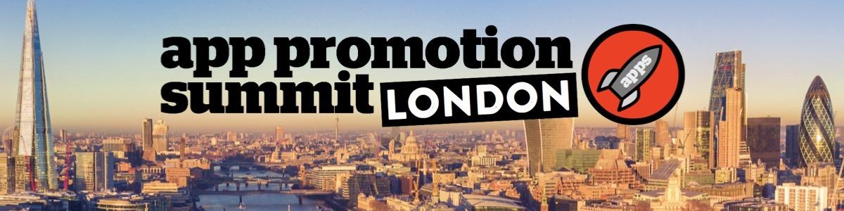 App Promotion Summit London Banner