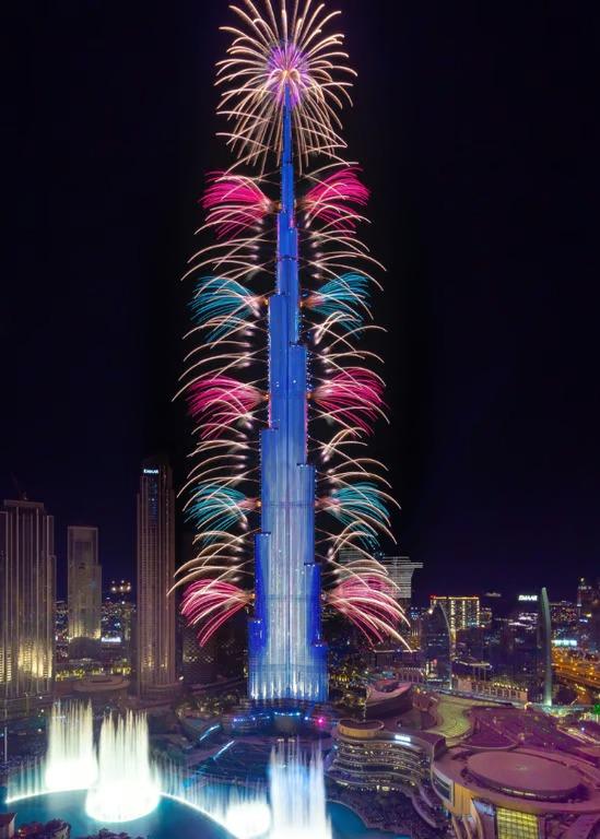New Year Celebrations in Dubai 2025 Fireworks