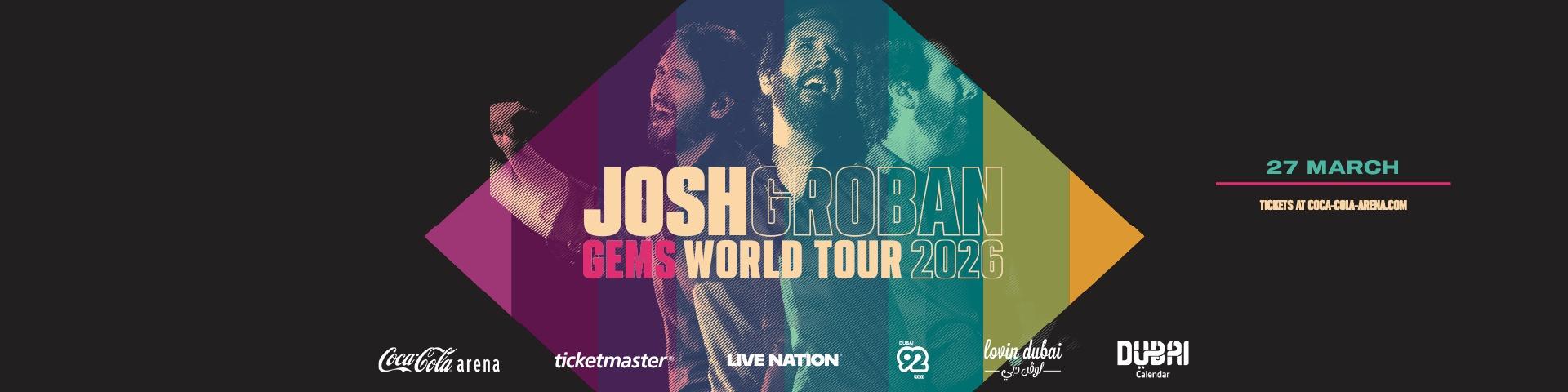 JOSH GROBAN - GEMS WORLD TOUR Cover Image