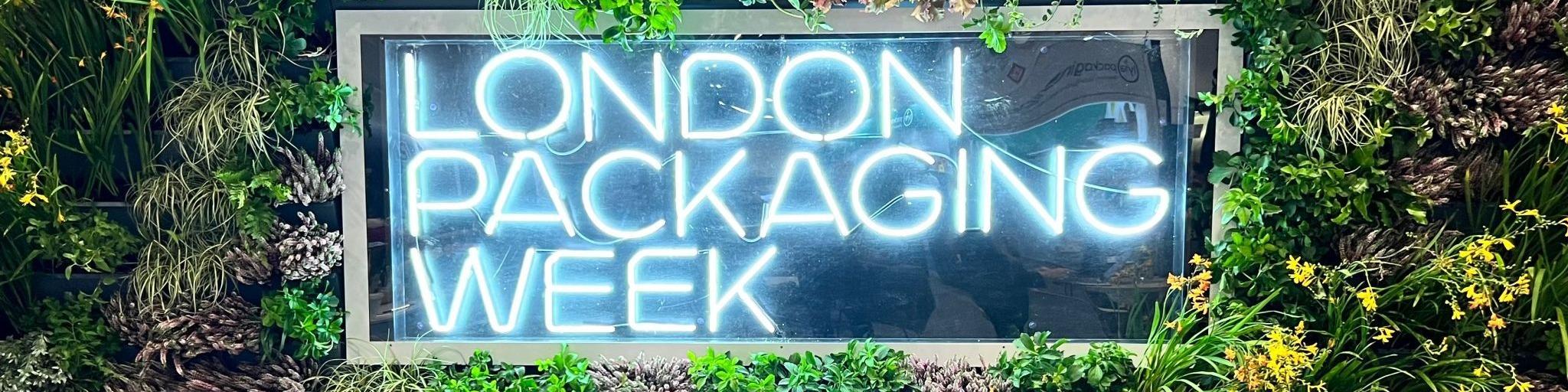 London Packaging Week Banner