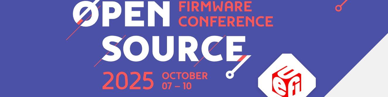 Open Source Firmware Conference cover image